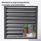 GENERIC Housse De Protection En Aluminium Pour Climatiseur Extérieur – Housse De Protection Pour Mini Systèmes Divisés – Étanche à La Poussière Et Réduction Du Bruit – Idéal Pour Toutes Les Conditions
