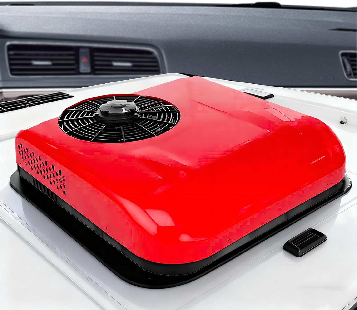 GENERIC Climatiseur électrique à Refroidissement Rapide Pour Camping-cars Et Camionnettes 12 V 9000 BTU