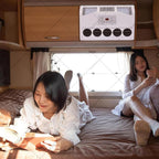 GENERIC Kit De Climatiseur Pour Camping-car, Système De Stationnement Divisé Avec Volume D'air De 450 M³/h, Refroidissement Rapide Et Silencieux Pour Camping-car, Bus, Caravane, Camions Lourds