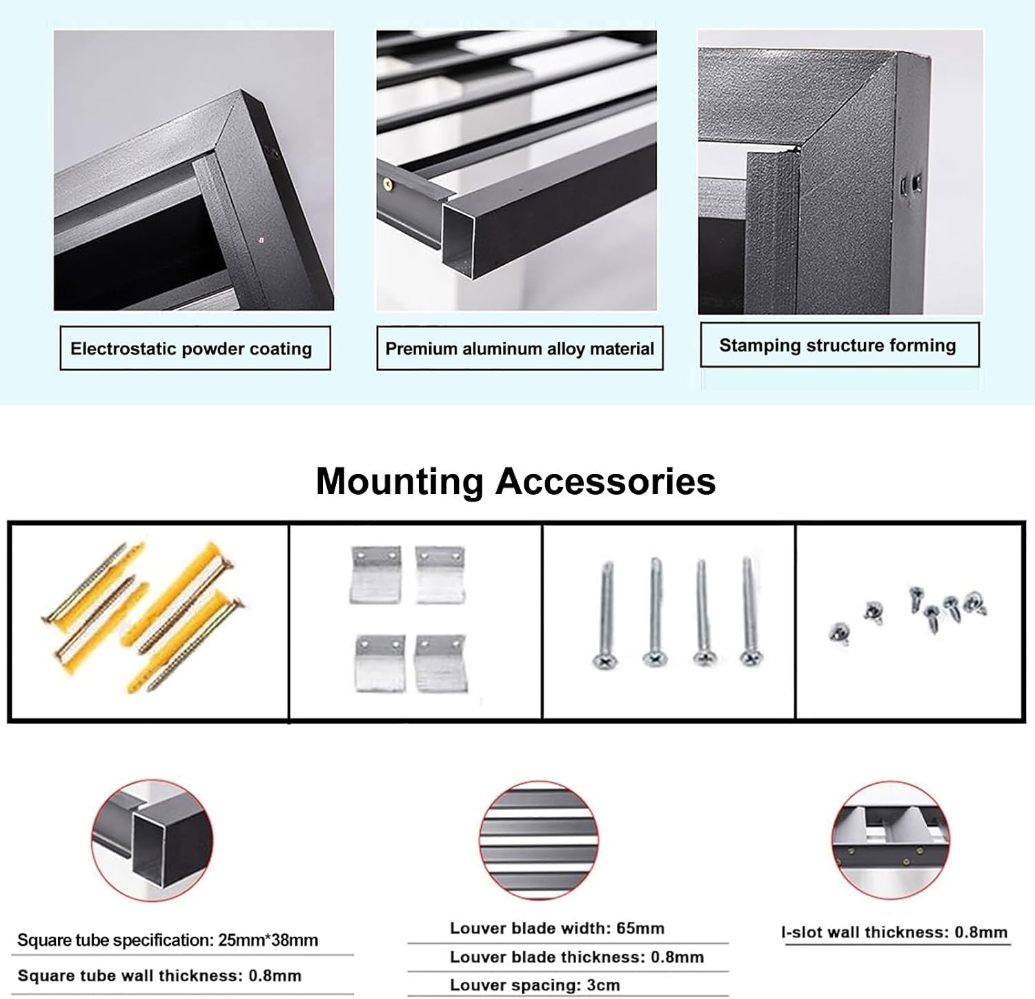  Housse Pour Climatiseur Extérieur – Housse En Aluminium Pour Unité De Climatisation Pour Une Utilisation En Extérieur, Protège Contre Les Feuilles Et Les Débris, Idéale Pour Les Clôtures Et