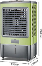  Climatiseur Mobile, Volume D'air 12000, Puissance éolienne Réglable à 3 Vitesses, Grand Réservoir D'eau 70L, Alimentation En Air Oscillant Grand Angle, Avec Affichage Niveau D'eau Et Roulette Mobile