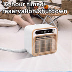GENERIC Rafraichisseur D'air Silencieux Climatiseur Split Mobile Avec Poignée Et Tuyau Minuterie 12H Minuterie Aucune Installation Requise Pour Le Bureau Ou Le Camping(220v)
