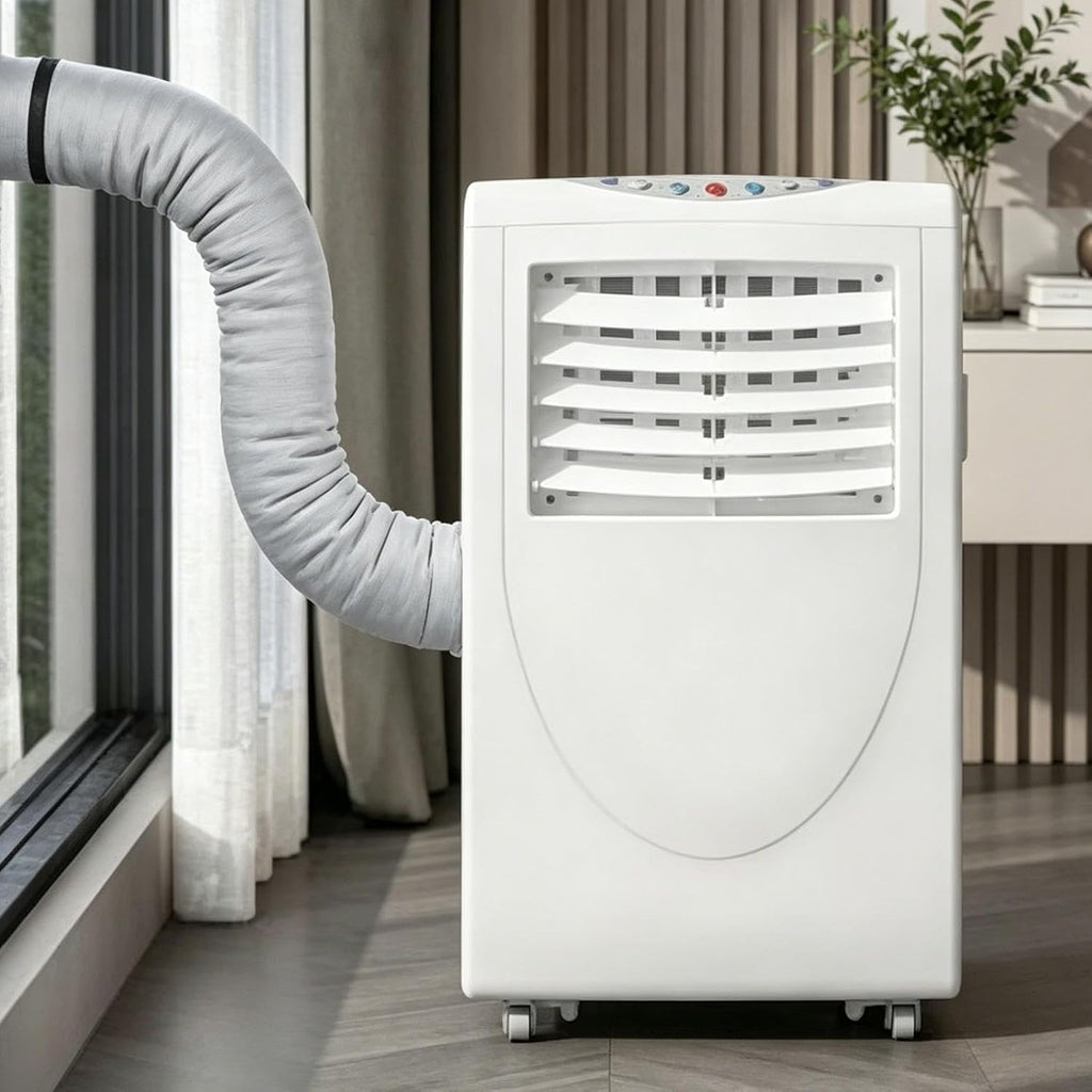  Générique Manchon Isolation Tuyau Climatisation, 150x53cm, Thermo-isolant | Insonorisant Housse Protection Tuyau Évacuati/on Climatiseur Portable, De Diamètre 3 Boucle Réglables, Pour Usage Maison Et