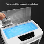  Climatiseur Portable À Évaporation Avec Oscillation À 55° Et 3 Vitesses De Vent, Grand Refroidisseur D'air Pour Chambre, Bureau, Usine