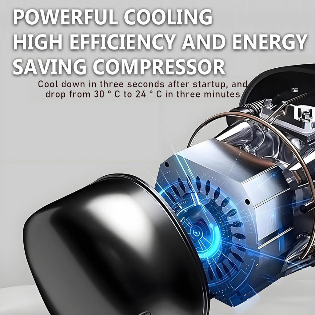  Climatiseur Ultra-Fin Camping-Car 12v CC,Unité Mobile Refroidissement Rapide Sans Tuyau D’évacuation,Design Léger Pratique Pour Camping Caravane Fourgon Onlycooling