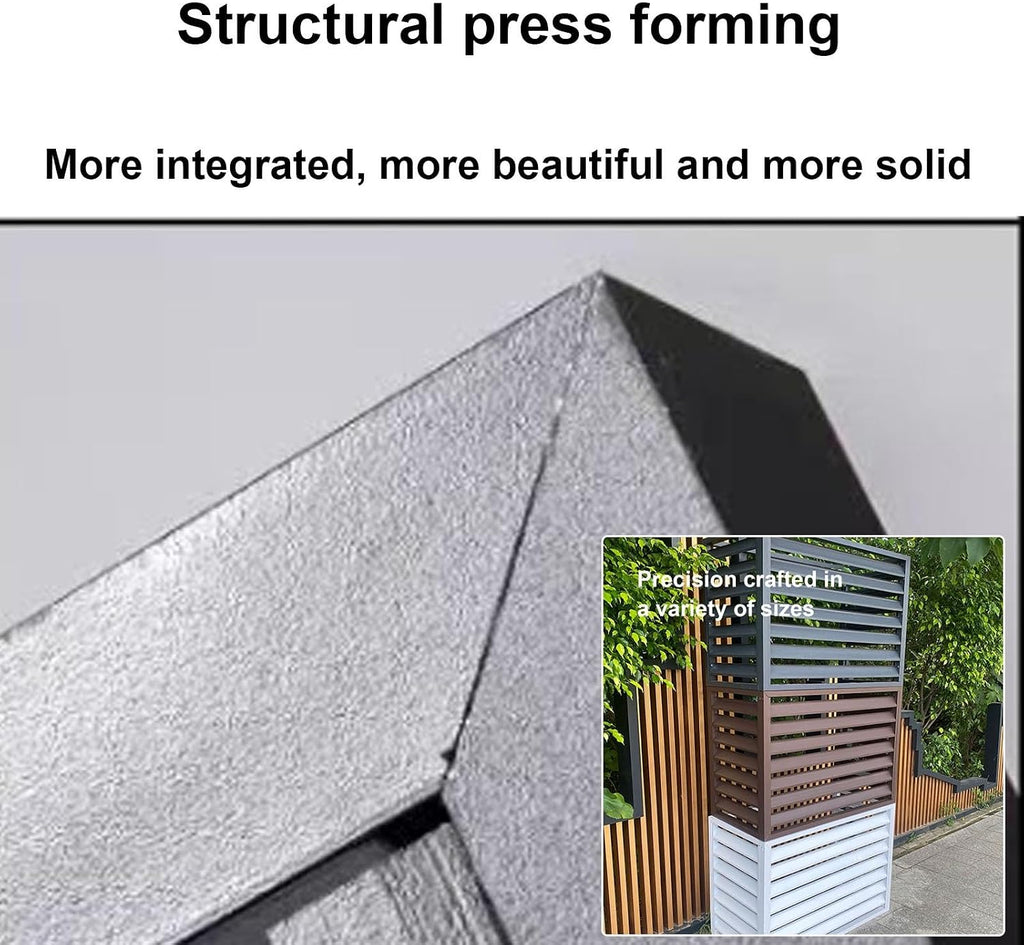 GENERIC Housse De Protection Pour Climatiseur Extérieur – Étanche à La Poussière Pour Mini Climatiseur Split – Matériau Extérieur Réduction Du Bruit Idéal Pour Une Utilisation En Extérieur