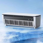  Ventilateur Mural AC Unité Sans Fenêtre, Refroidissement De Bureau Portable Avec Télécommande, Rechargeable Plug-in, 3 Vitesses, Installation Facile, Fonctionnement Silencieux Pour Le Bureau De Dortoi