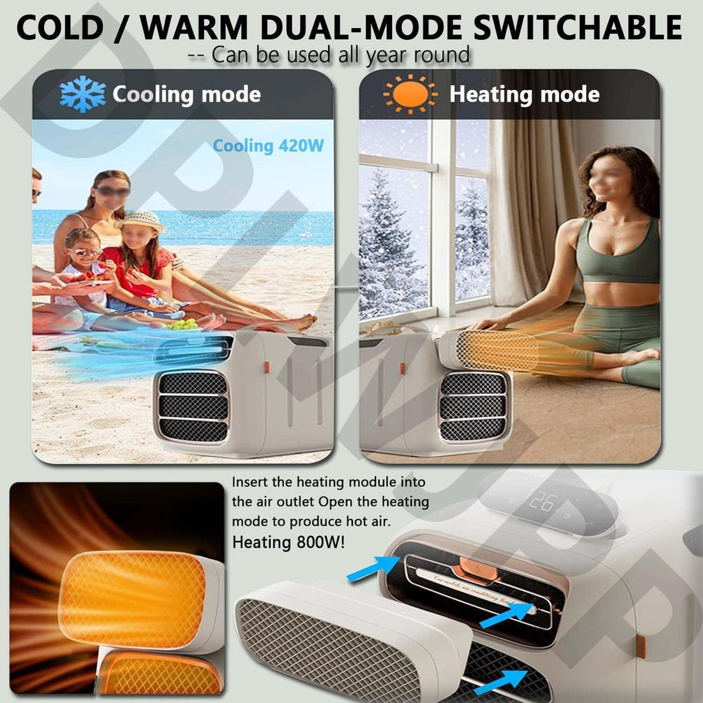  Climatiseurs Portables Mobiles Pour L'extérieur Unité Climatisation Pour Tente Glacière Extérieure Pour Camion Portable Pour Tente,Camping Car Caravane