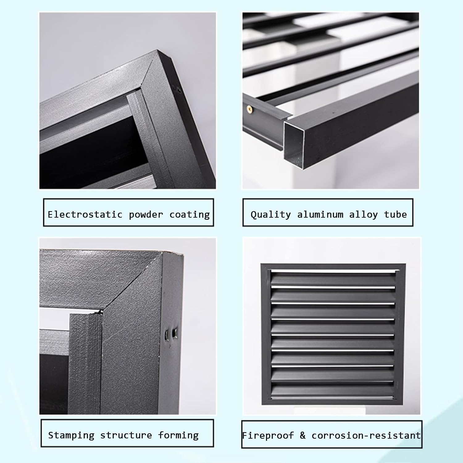 GENERIC Écran De Clôture Pour Climatiseur Extérieur – Couvercle De Conditionnement En Alliage D'aluminium Et Support De Plante En Métal, Volets Anti-corrosion Pour Unité Extérieure, Blanc (taille : 1,5P)