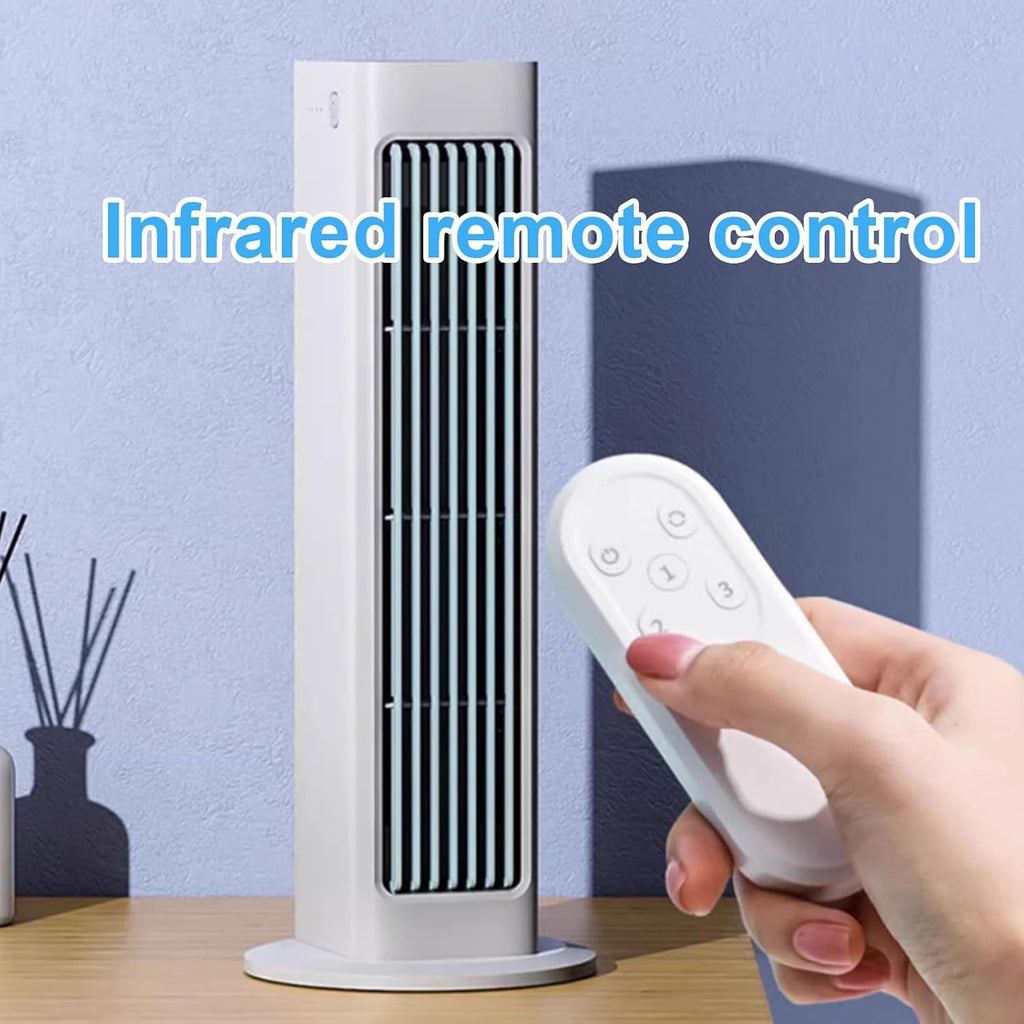  Ventilateur De Climatiseur Portable, Dispositif De Refroidissement Sans Lame Avec Télécommande, 3 Vitesses, Unité De Climatisation Murale Pour Bureau De Chambre à Coucher, Refroidisseur Portable Silen