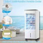 GENERIC Refroidisseur évaporatif Portable Avec Réservoir 9L, Télécommande Et 3 Vitesses.Ventilateur énergétique Efficace Avec Horlogerie 15H Et Oscillation De 90° Pour Chambre à Coucher Et Bureau.