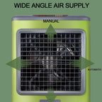  Climatiseur Mobile, Volume D'air 12000, Puissance éolienne Réglable à 3 Vitesses, Grand Réservoir D'eau 70L, Alimentation En Air Oscillant Grand Angle, Avec Affichage Niveau D'eau Et Roulette Mobile