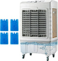 GENERIC Ventilateur De Refroidisseur D'air évaporatif Commercial 50/55L Réservoir D'eau, 3 Vitesses, Oscillation à 120 ° Pour L'extérieur