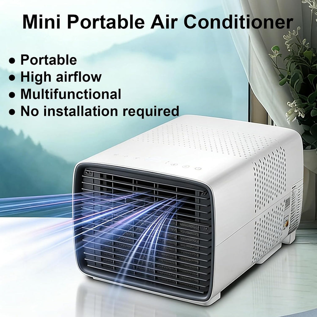 GENERIC Climatiseur Portable, Unité De Bruit Faible De Refroidissement Rapide Pour La Cuisine De Chambre à Coucher Location De Maison Dortoir