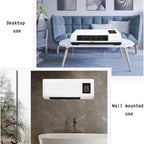  Mini Climatiseur Portable Avec - Climatiseur à Distale Pour Chambre Et Bureau, Design Compact