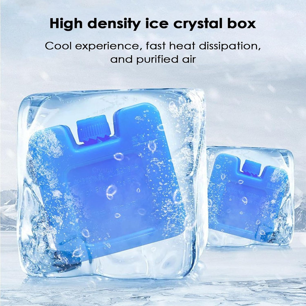  Refroidisseur D'Air Mini Portable | Ventilateur Climatiseur USB Bureau | 3 Vitesses Silencieux | Alimenté Par USB | 3 Vitesses & Fonctionnement Silencieux | Pour Chambre & Bureau