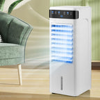 GENERIC Réservoir D'air évaporatif Portable 5L, 3 Modes Et Minuterie 12h, Télécommande, Fonctionnement Silencieux Pour La Chambre à Coucher, Bureau Et Camping, Aucun Tuyau Nécessaire