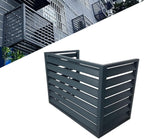  1.5P Climatiseur Mural Aluminium Composite Caisson Anti Bruit Pompe A Chaleur Support Climatiseur Exterieur Cache Clim,Étanche À La Poussière Et À L'eau Pour Intérieur Extérieur Support