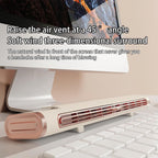  Petit Climatiseur – ABS Sans Lame Mini | Appareil De Bureau Rechargeable USB Portable Amélioré | Refroidisseur De Ventilateur Électrique À Tour Verticale, Pour Bureau, Maison, Voiture, Camping, Campin