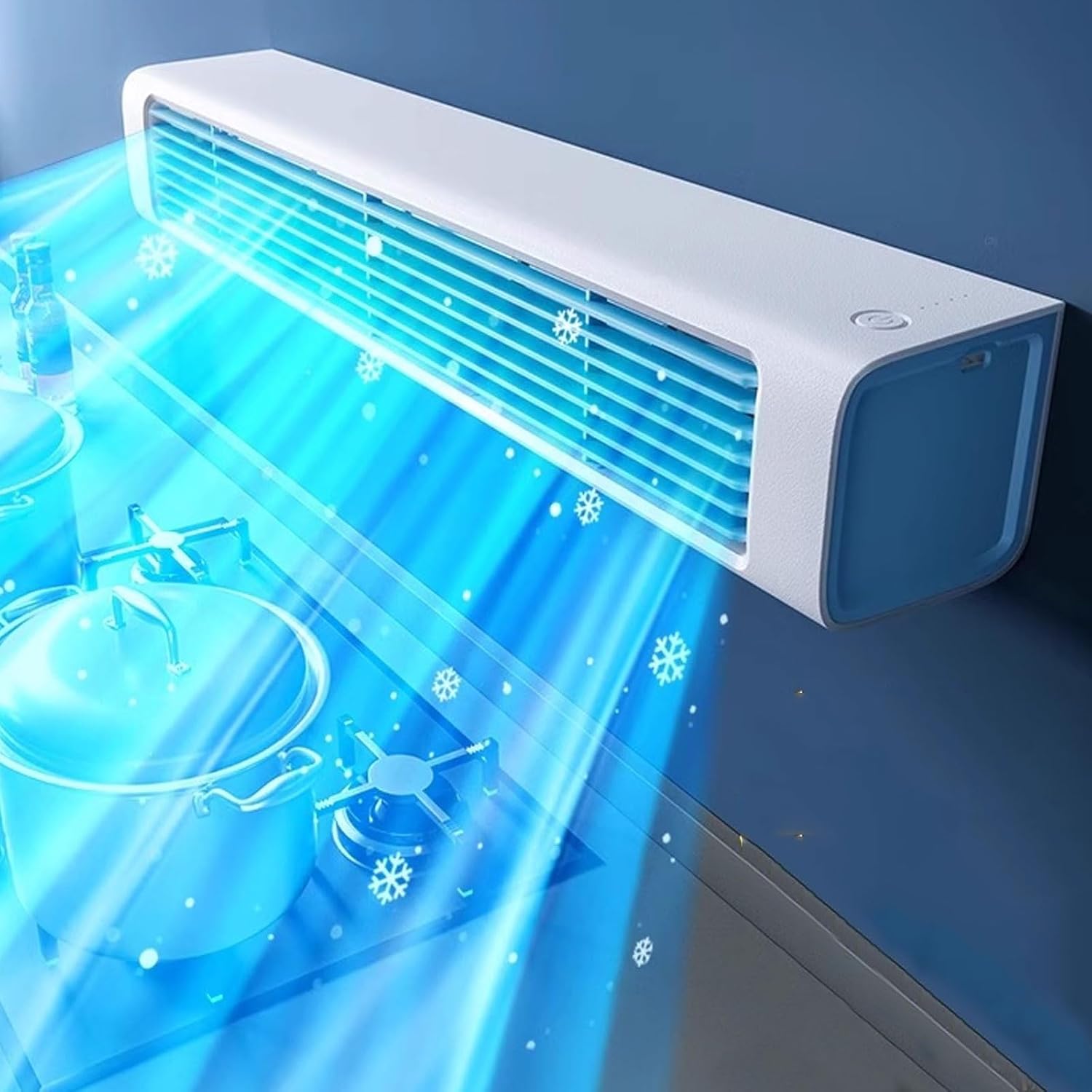 GENERIC Ventilateur Portable Pas De Fenêtre Nécessaire, Refroidisseur D'air Sans Lame Avec Télécommande, 3 Vitesses, Long Conduit Pour Bureau De Chambre à Coucher, Refroidissement Personnel Silencieux