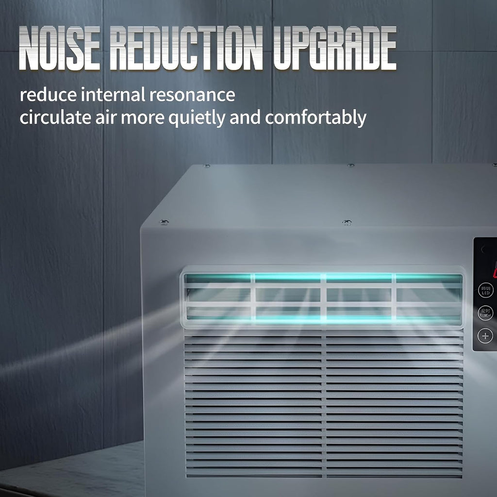  Refroidisseur D'air Portable Avec Télécommande, Déshumidificateur Compact Et Ventilateur Pour Chambre De Dortoir, Bureau, Chambre à Coucher.Murmure Une Opération Tranquille.Écoénergétiques 280W.Aucune