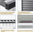  Mini Housse De Protection En Aluminium Pour Climatiseurs Et Pompes à Chaleur – Protection Extérieure Résistante Aux Intempéries Pour Toutes Les Saisons