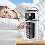 Genérico Climatiseur De Bureau | Ventilateur Climatiseur Pour Refroidir Les Pièces, Machine De Brumisation Réglable 9 Vitesses Avec Lumière LED Pour , Travailler, étudier Et Réunions