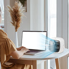  Climatiseurs Portatifs,Humidificateur Évaporatif De Bureau - Appareil De Refroidissement USB Portable Pour Voyage, Extérieur Et Camping