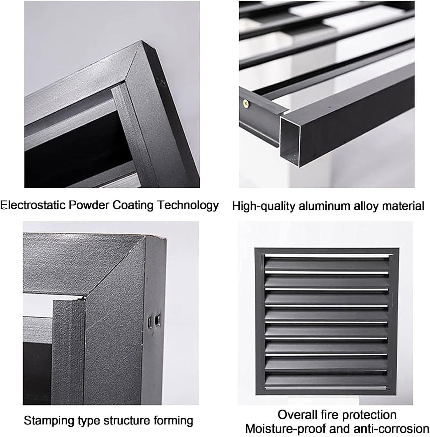 GENERIC Housse En Aluminium Pour Climatiseur Extérieur - Blanc - 100 Cm - Protège Les Unités De Climatisation - Poubelles - Sécurité Des Animaux Domestiques - Panneaux De Clôture D'isolation Des Feuilles.