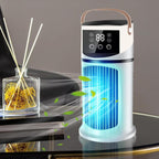 Genérico Climatiseur De Bureau | Ventilateur Climatiseur Pour Refroidir Les Pièces, Machine De Brumisation Réglable 9 Vitesses Avec Lumière LED Pour , Travailler, étudier Et Réunions