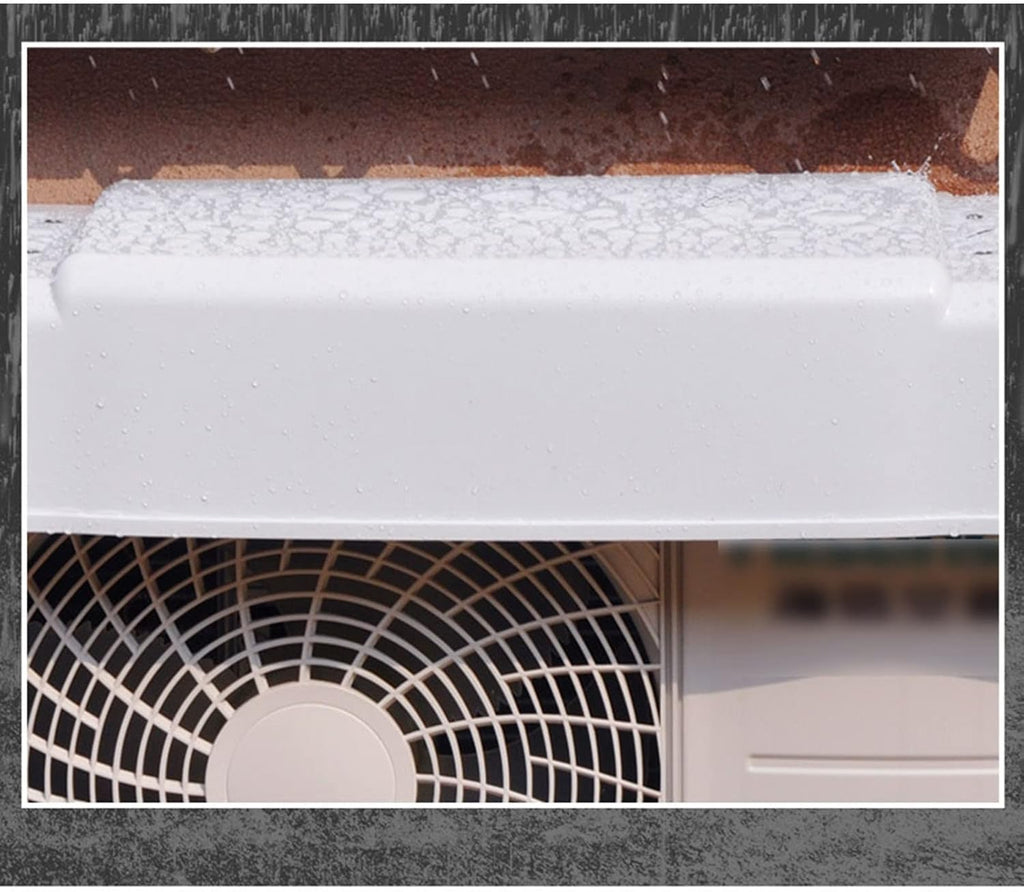  Housse De Protection En PVC Robuste Pour Climatiseur – Protection Résistante Aux Intempéries Pour Unité De Climatisation Extérieure, Anti-poussière Et Pare-soleil – Utilisation Toute L'année