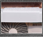  Housse De Protection En PVC Robuste Pour Climatiseur – Protection Résistante Aux Intempéries Pour Unité De Climatisation Extérieure, Anti-poussière Et Pare-soleil – Utilisation Toute L'année