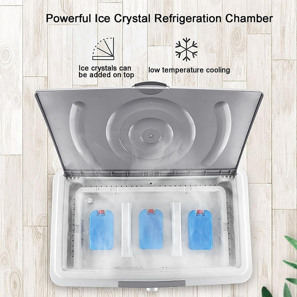  Ventilateur Refroidisseur D'air Par évaporation Commercial, Refroidisseur D'air Portable à 3 Vitesses Avec Oscillation à 120°, Climatiseur 3 En 1, Grand Réservoir D'eau P