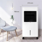  Climatiseur Portable Avec Télécommande, Refroidisseur évaporatif 3 En 1 écoénergétique, Unité De Chauffage Et De Refroidissement Mobile Et Silencieuse Pour Usage Domestique