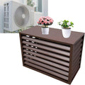  Housse Pour Climatiseur Extérieur – Housse En Aluminium Pour Unité De Climatisation Pour Une Utilisation En Extérieur, Protège Contre Les Feuilles Et Les Débris, Idéale Pour Les Clôtures Et