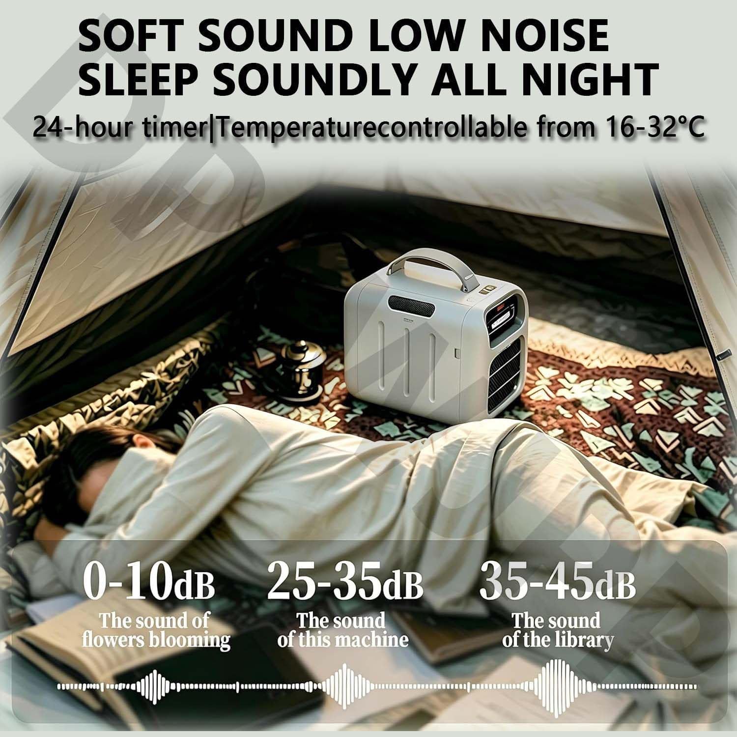  Climatiseurs Portables Mobiles Pour L'extérieur Unité Climatisation Pour Tente Glacière Extérieure Pour Camion Portable Pour Tente,Camping Car Caravane