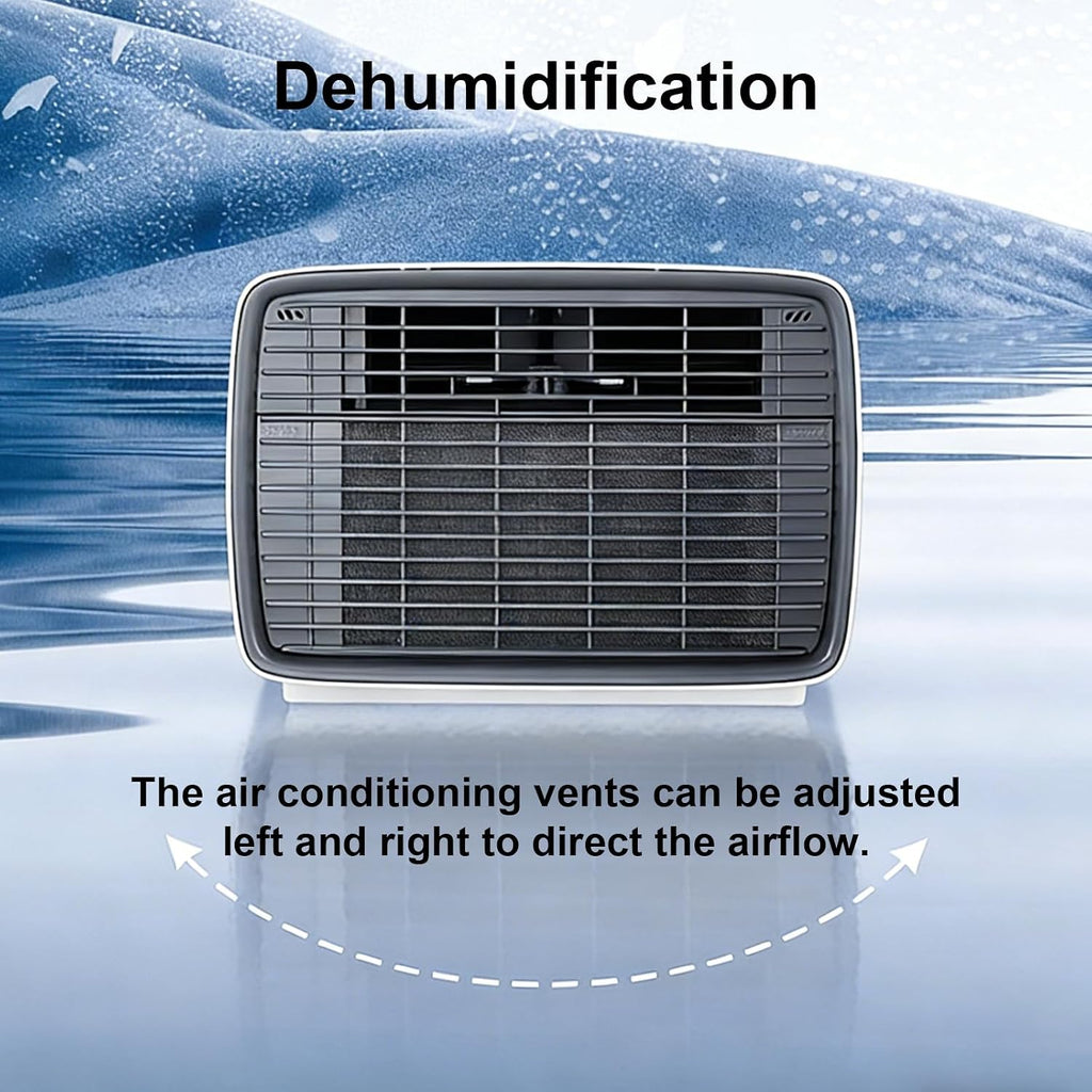 GENERIC Climatiseur Portable, Unité De Bruit Faible De Refroidissement Rapide Pour La Cuisine De Chambre à Coucher Location De Maison Dortoir