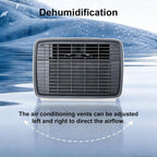 GENERIC Climatiseur Portable, Unité De Bruit Faible De Refroidissement Rapide Pour La Cuisine De Chambre à Coucher Location De Maison Dortoir
