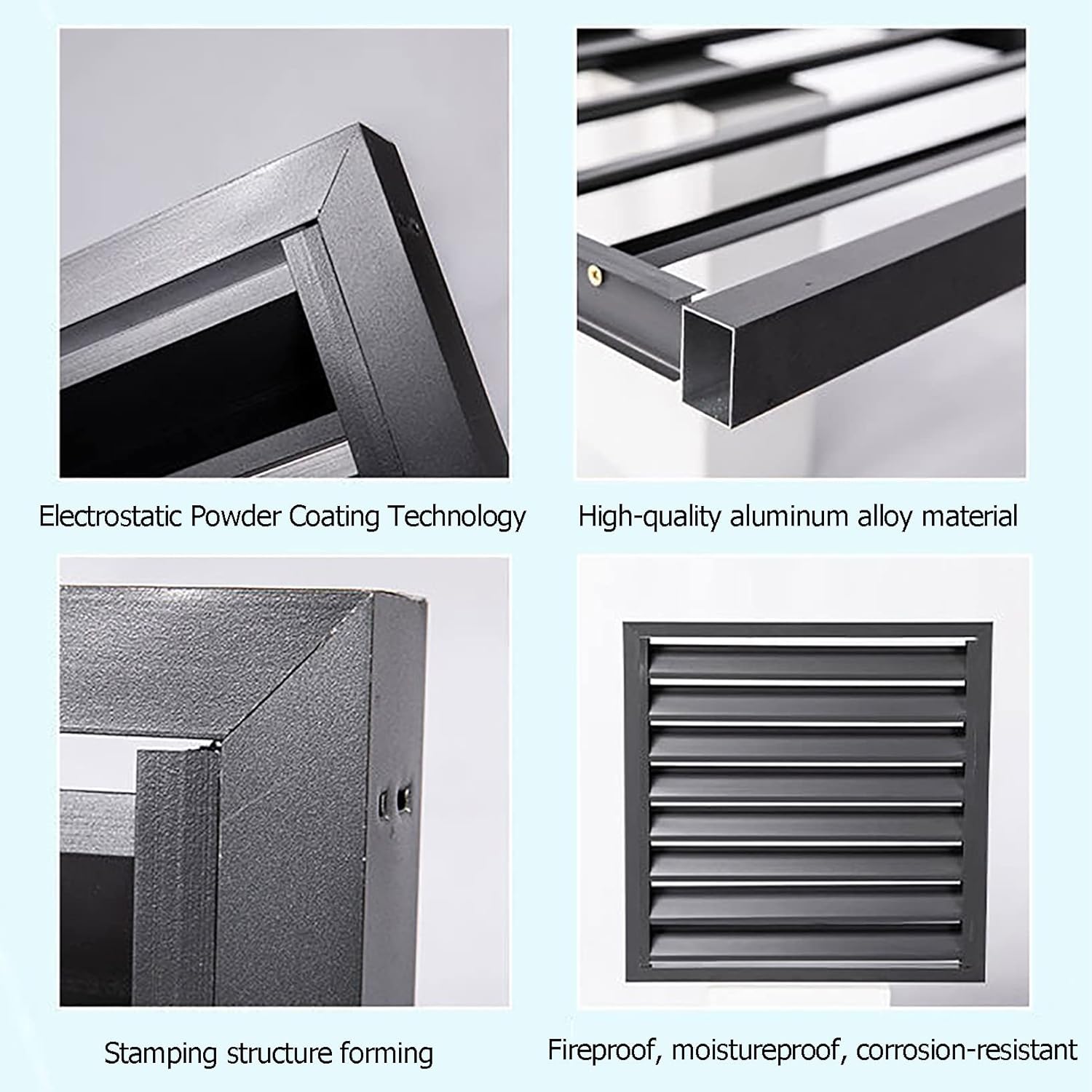 GENERIC Housse De Climatisation Extérieure – Protection Anti-vol Pour Climatiseur Toutes Saisons – Clôture Décorative Pour Unités Divisées Pour Climatiseurs Extérieurs