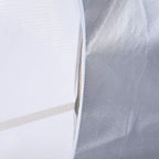  Housse De Climatiseur Extérieur, Bâche Anti Pluie Avec Ventilation Couverture Plus Épaisse Imperméable Anti Poussière Neige Utiliser Climatiseur Sans Enlever Couverture (1.5p), Polyester, Argent