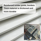 GENERIC Housse De Climatiseur, Protection En Aluminium Pour Unités Extérieures, Compatible Avec Le Système CVC, Résistante Aux Intempéries, Ajustement Universel, Bouclier D'équipement D'extérieur