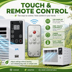  Climatiseur Portable 1876 Btu Pour Tentes,280W,Déshumidificateur,Rafraîchisseur D'air Avec Minuterie Et Télécommande Pour Tentes 1 À 3 Personnes,Camping En Camion Et Camping-Cars AC+1.8M