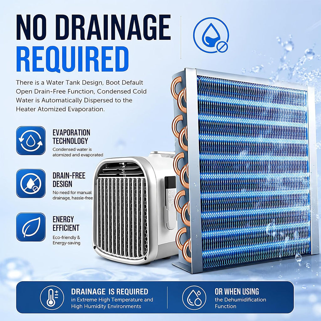  Climatiseur Portable 5100 BTU Camping, Caravanes, Camions, Tentes, Pêche, Petites Pièces Et Animaux Compagnie. Unité Climatisation Compacte L'extérieur Ou L'intérieur, Idéale Rafraîchir Lors Voyage