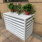  Écran De Clôture Pour Climatiseur, Housses Pour Climatiseur Extérieur, Cache-climatiseur, étagère De Rangement Pour Présentoir De Plantes D'extérieur, Housse De Protection Pour Condenseur Ex