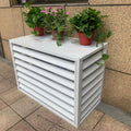 GENERIC Housse De Poubelle D'extérieur, Climatiseur Multifonction, Housse En Aluminium, Réduction Du Bruit, Installation Facile, Idéale Pour Une Utilisation Dans Le Jardin Et Le Balcon