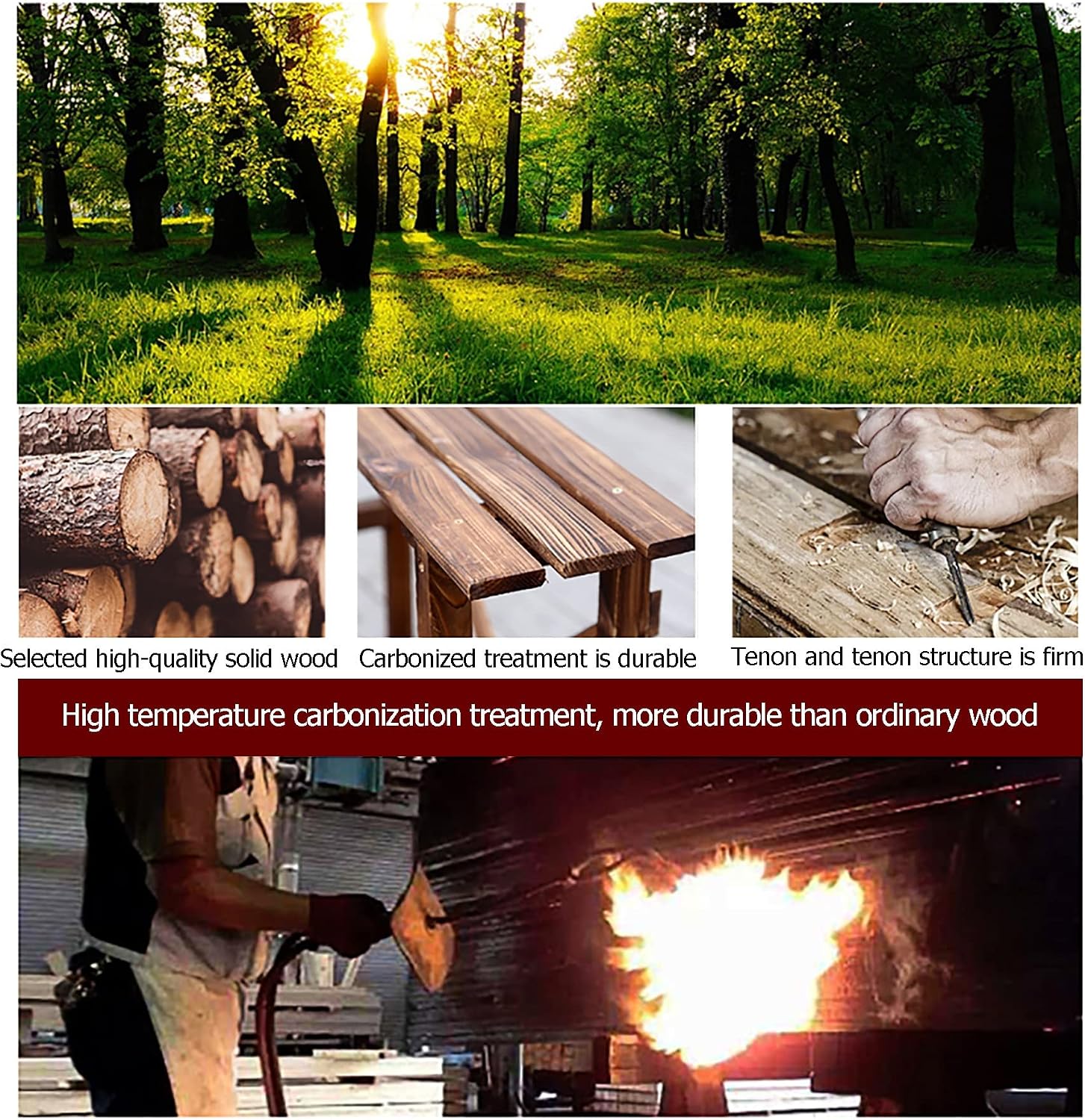 GENERIC Housse De Climatiseur D'extérieur En Bois Massif Pour Fleurs Et Plantes, écran De Radiateur Décoratif Résistant Aux Intempéries, Clôture AC, Solutions élégantes De Refroidissement Extérieur