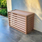 GENERIC Housse De Protection En Aluminium Pour Climatiseur - Résistant Aux Intempéries - Pour Extérieur - Pour Climatisation Et Protection Contre Le Condensateur - Assemblage Facile Pour Toutes Les Saisons